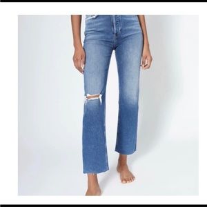 Re/done Stove Pipe comfort stretch ultra high rise jeans